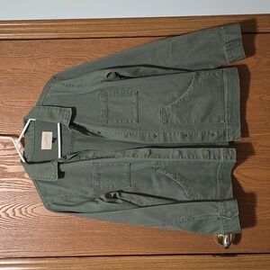 Universal Thread green jean jacket S